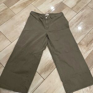 Universal Thread Khaki Wide-Leg Pants